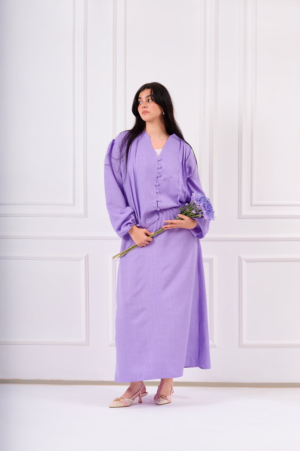 Powder Lavender Set