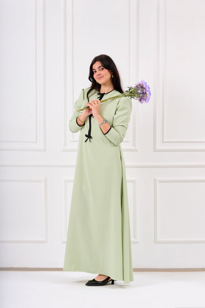 pistachio dress